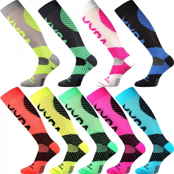 PROTECT kompresní podkolenky Voxx - NEON