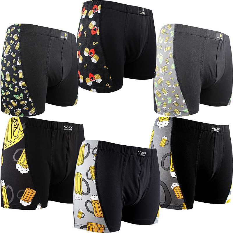 KAMIL pánské elastické boxerky Voxx - PIVEČKA