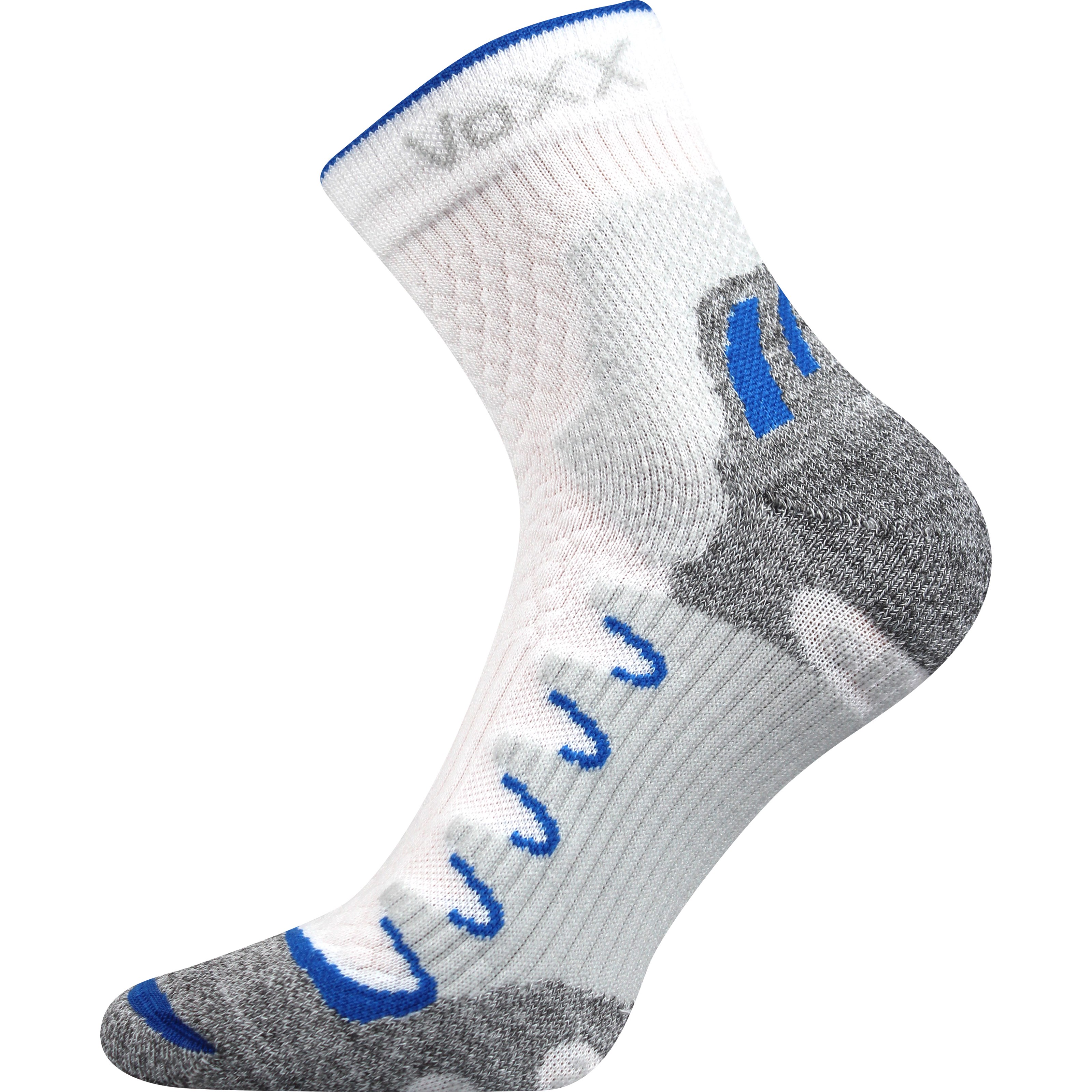 Levně SYNERGY II sportovní antibakteriální ponožky Voxx Bílá 39-42 1 pár