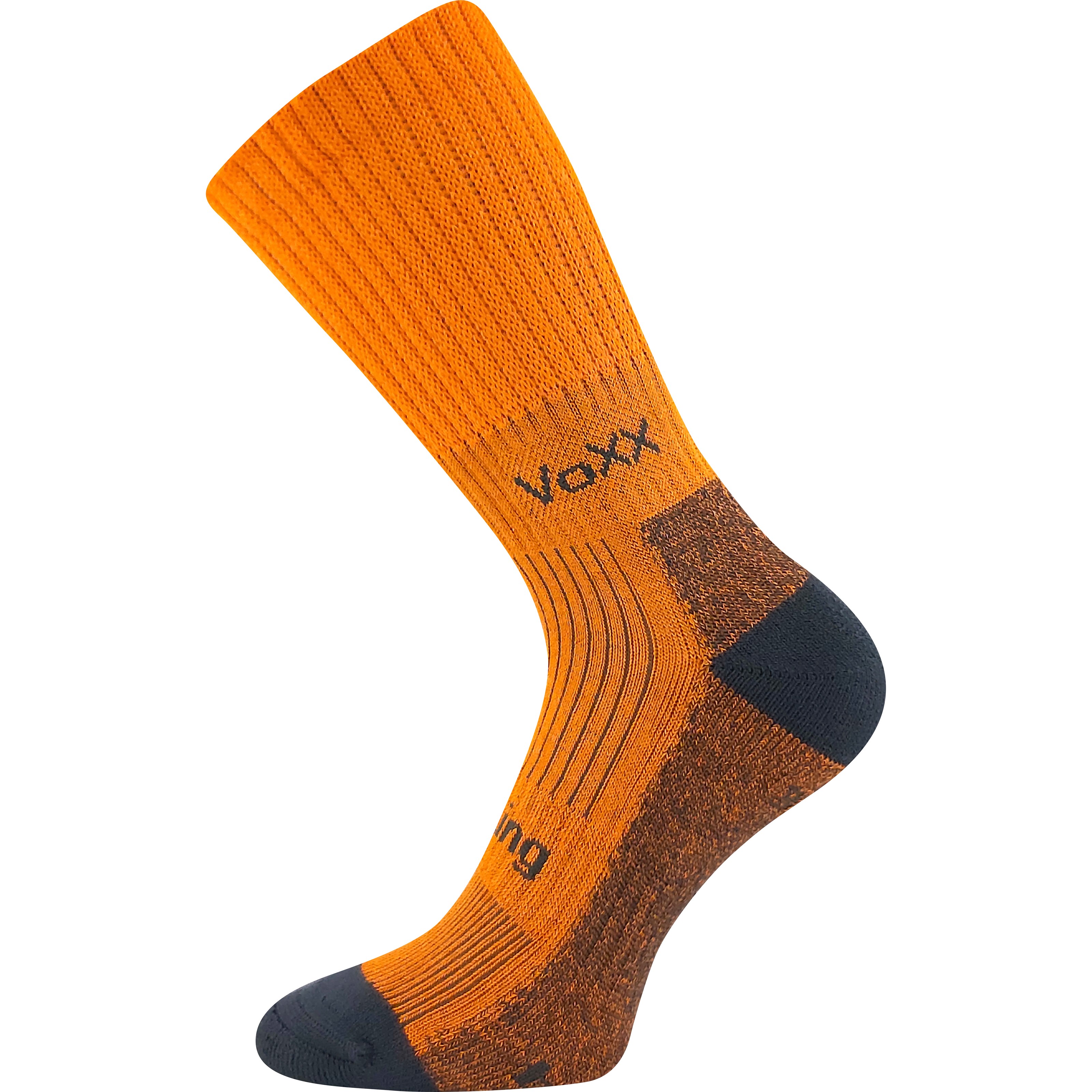 Levně BOMBER bambusové zesílené ponožky Voxx Oranžová 35-38 1 pár