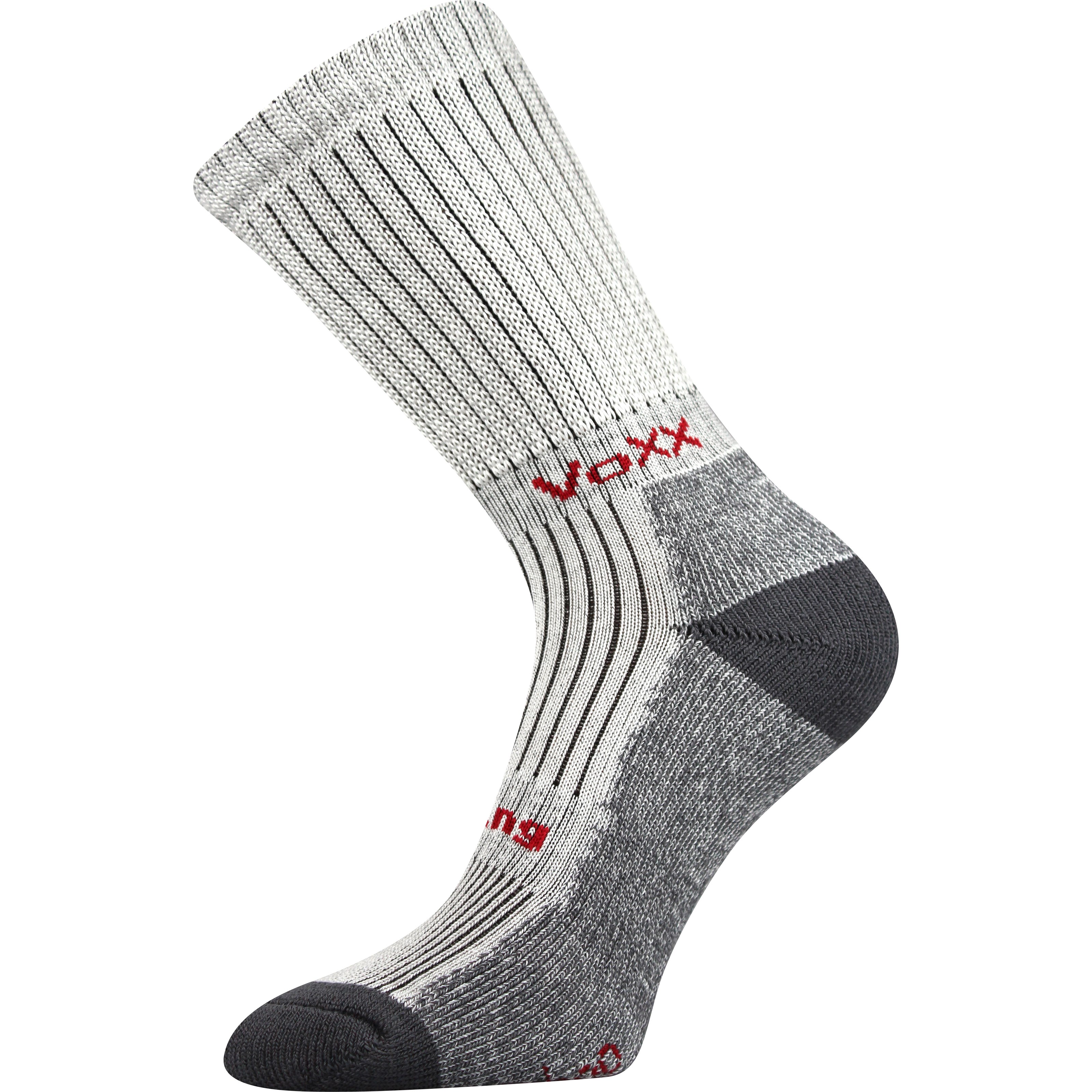 Levně BOMBER bambusové zesílené ponožky Voxx Sv. šedá 39-42 1 pár