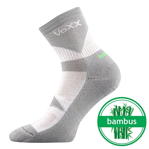 Levně BAMBO bambusové ponožky Voxx Bílá 39-42 1 pár