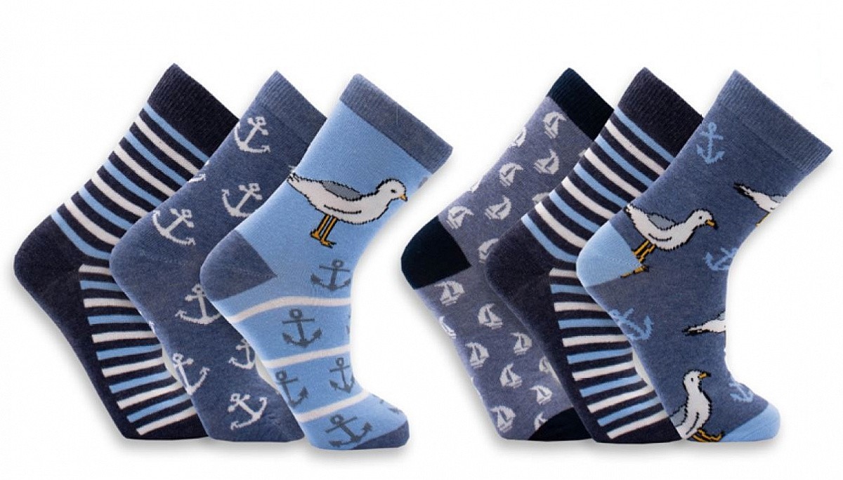 NÁMOŘNÍK dětské barevné ponožky TRENDY SOCKS
