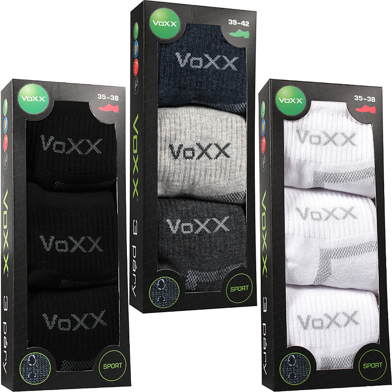 CADDY B froté ponožky v krabičce Voxx