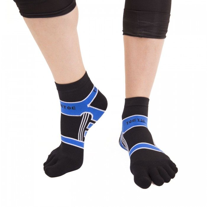 RUNNERS COLOR běžecké kotníkové prstové ponožky ToeToe