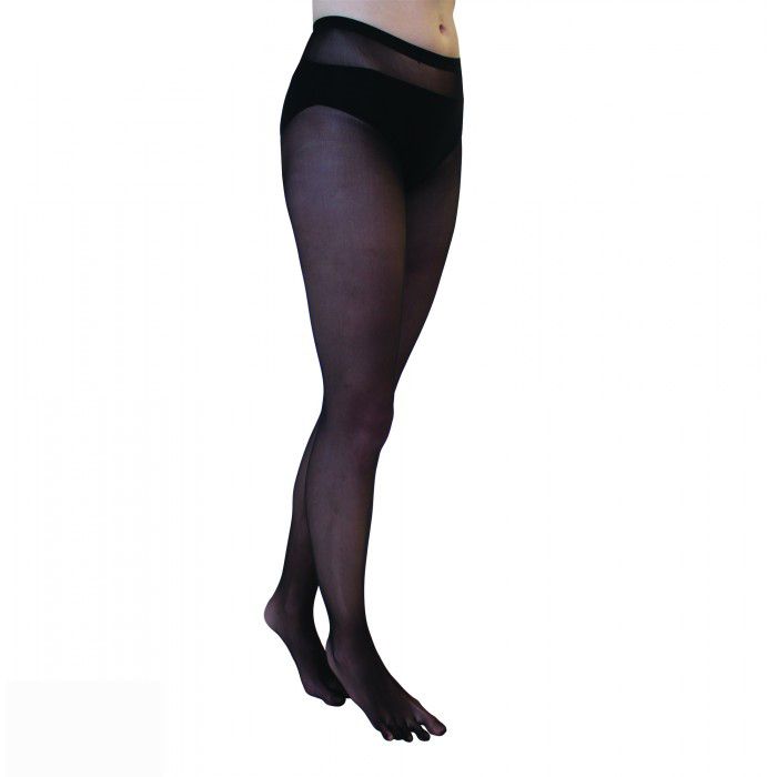 Levně PLAIN TIGHTS silonové prstové punčocháče ToeToe Černá 35-42 1 kus