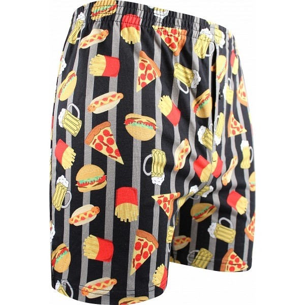 KARLOS pánské bavlněné trenýrky Lonka - FASTFOOD (LONKA trenýrky Karlos fastfoo)