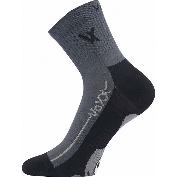 Levně BAREFOOTAN sportovní barefootové ponožky VoXX Tm. šedá 39-42 1 pár
