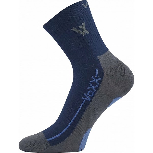 Levně BAREFOOTAN sportovní barefootové ponožky VoXX Tm. modrá 39-42 1 pár