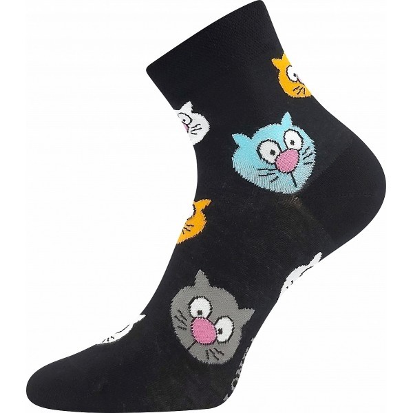 Levně DORWIN trendy veselé ponožky Lonka - KOČKY 35-38 1 pár