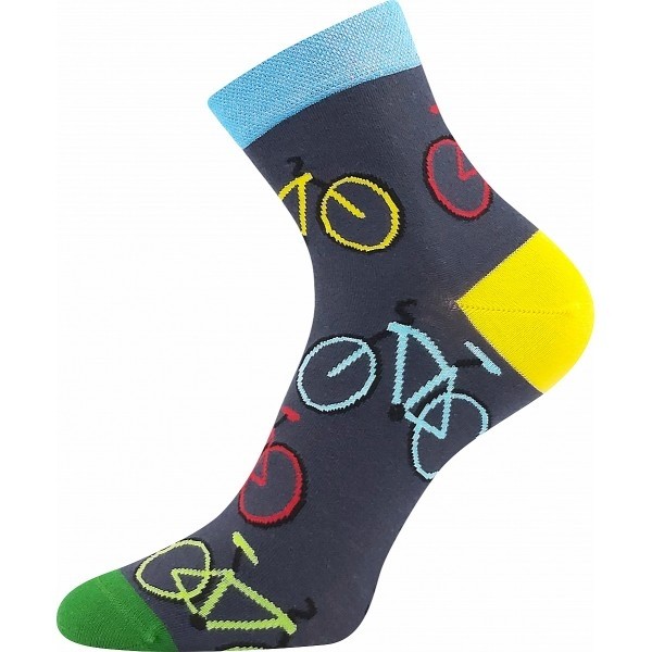 Levně DORWIN trendy veselé ponožky Lonka - KOLA 39-42 1 pár