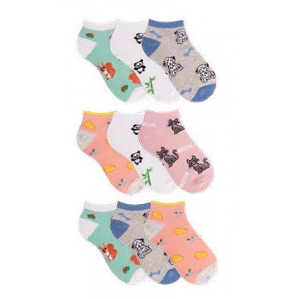 ZVÍŘÁTKA dětské veselé kotníkové ponožky TRENDY SOCKS
