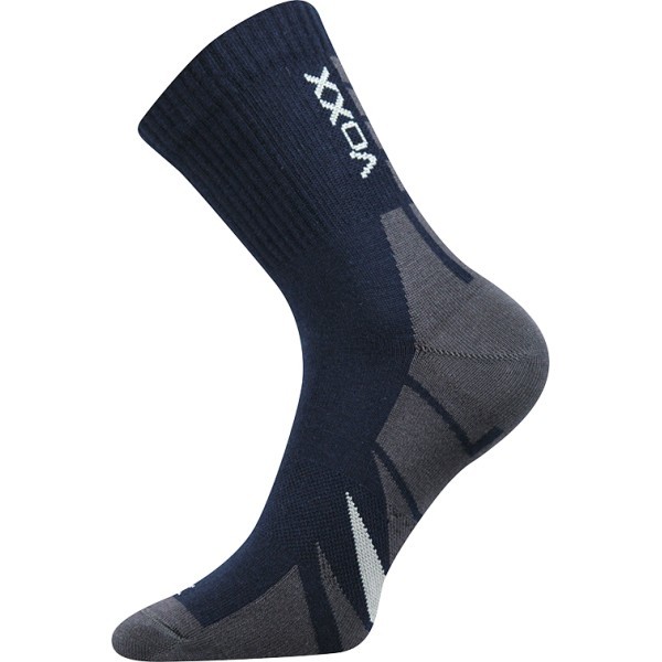 Levně HERMES bavlněné sportovní ponožky VoXX Tm. modrá 39-42 1 pár