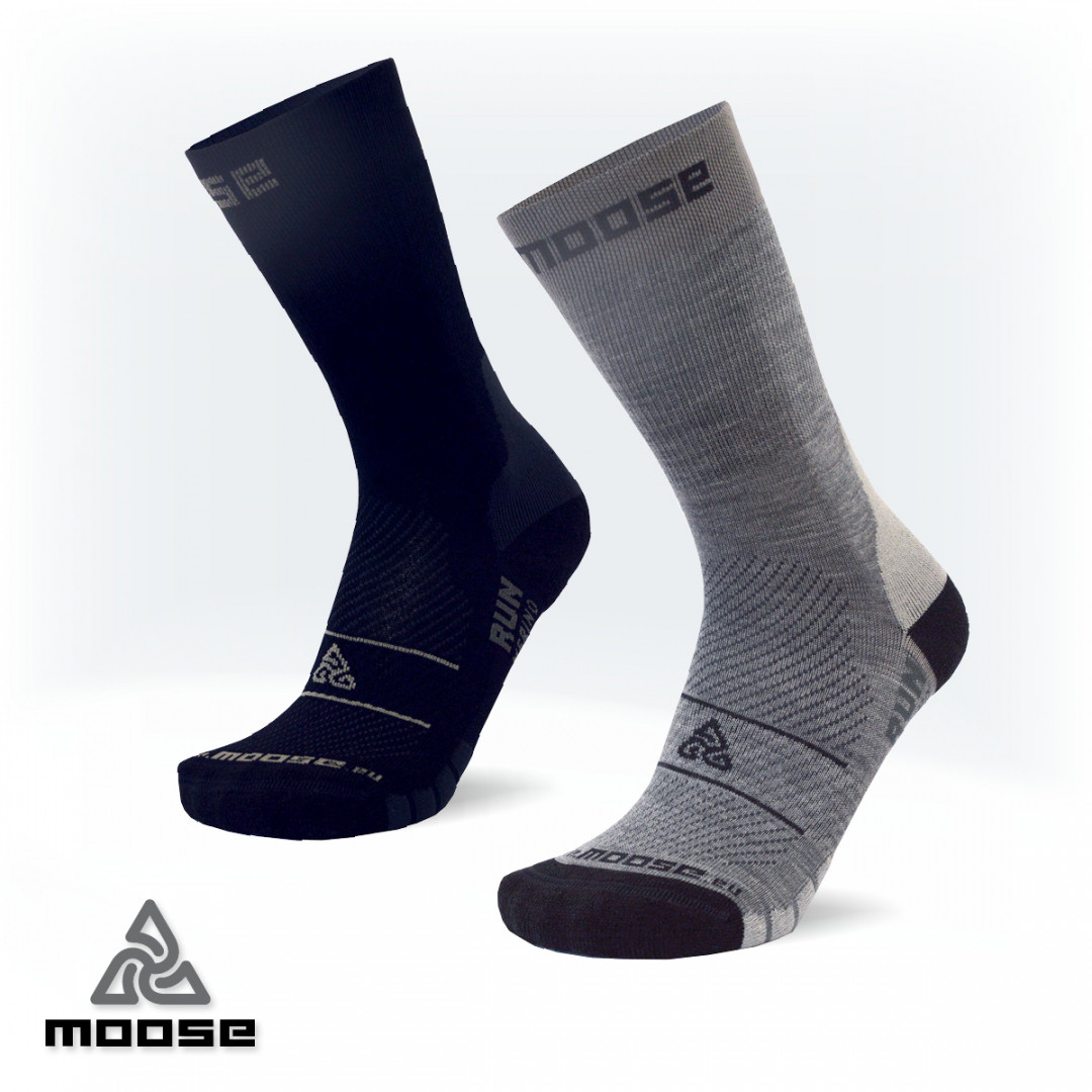 RUN NEW merino běžecké ponožky Moose