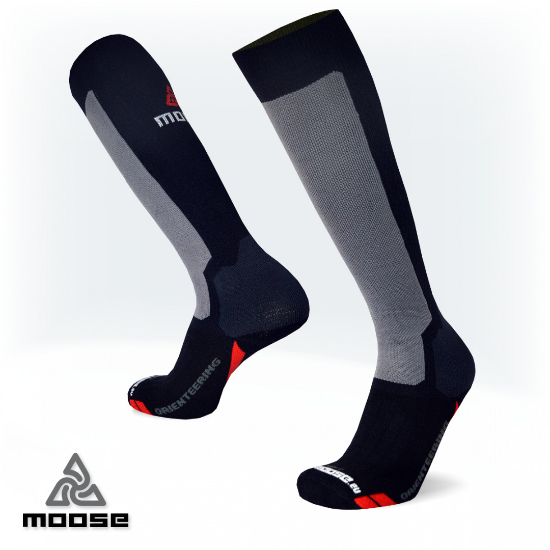 ORIENTEERING teplé běžecké podkolenky Moose