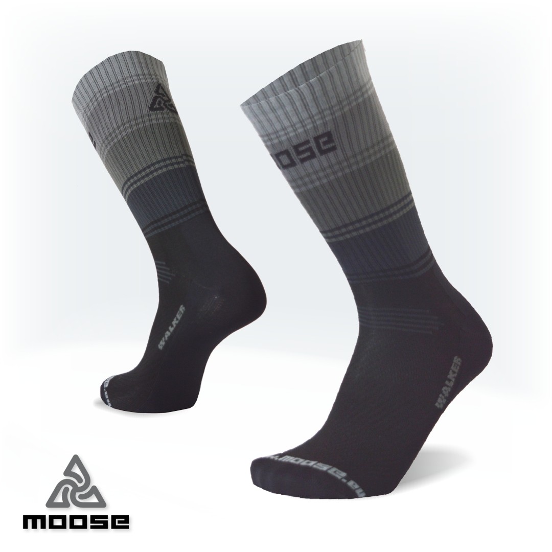 WALKER letní trekové ponožky Moose Šedá XS 1 pár