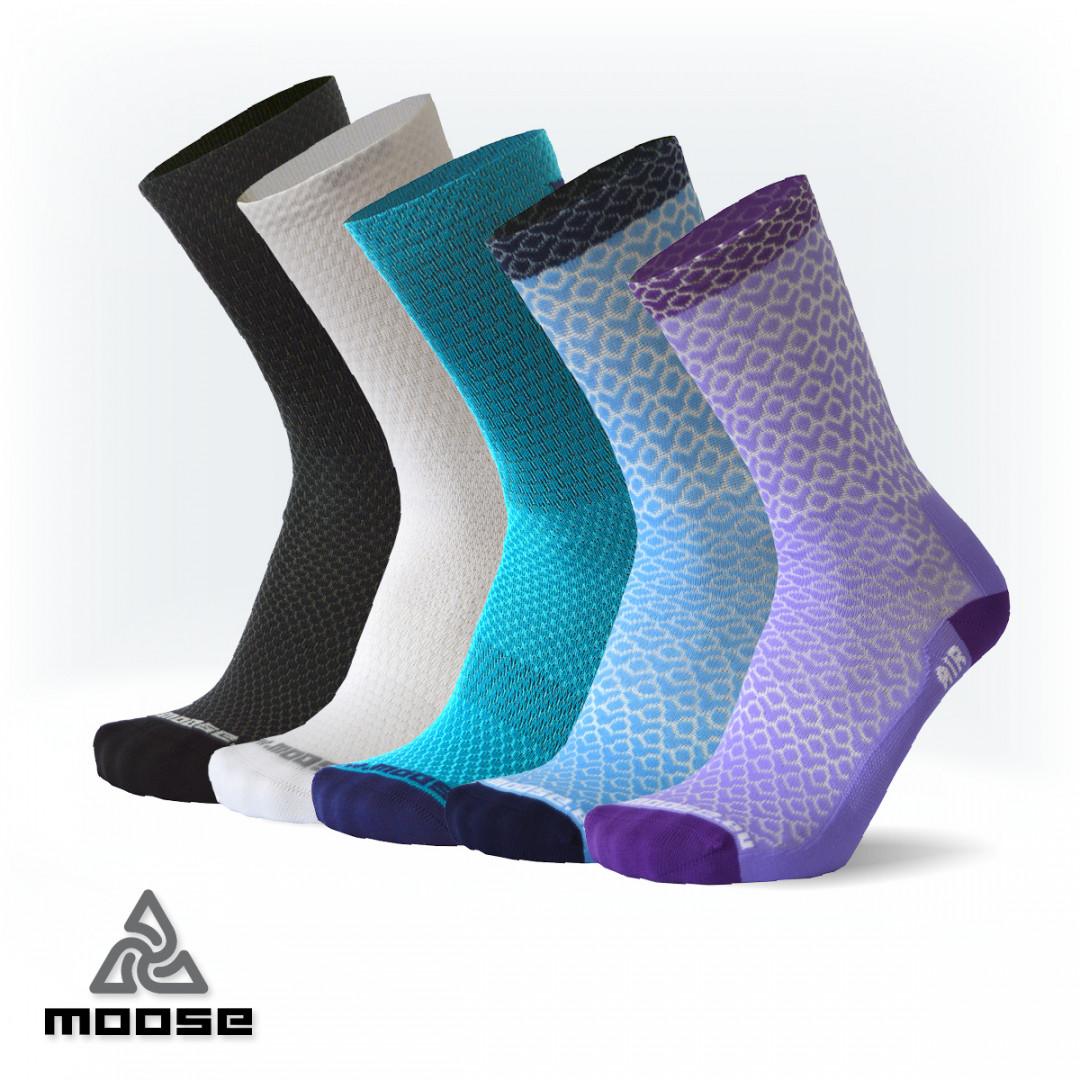 RACE AIR cyklistické letní ponožky Moose