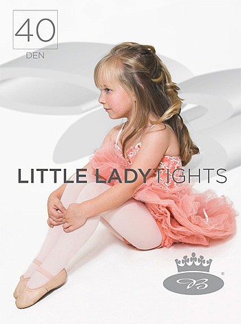 LITTLE LADY tights 40 DEN punčochové kalhoty Lady B