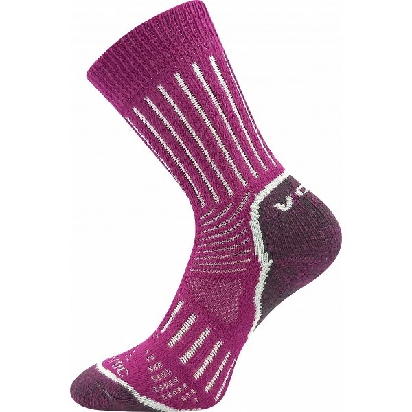 Levně GURU dětské outdoorové ponožky VoXX Fuchsia 30-34 1 pár