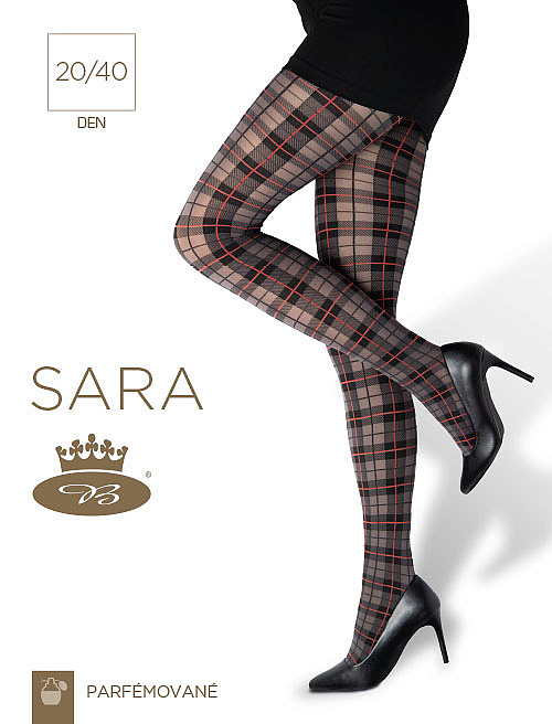 Levně SARA 20/40 DEN punčochové kalhoty Lady B L 1 kus