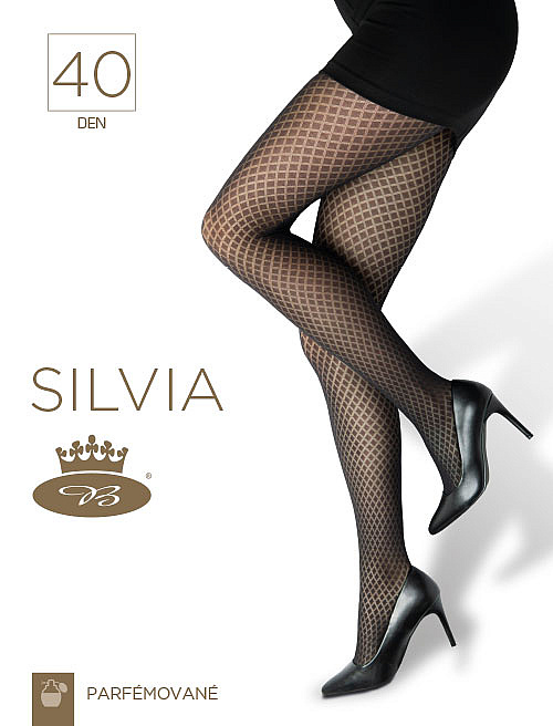 Levně SILVIA 40 DEN punčochové kalhoty Lady B XL 1 kus