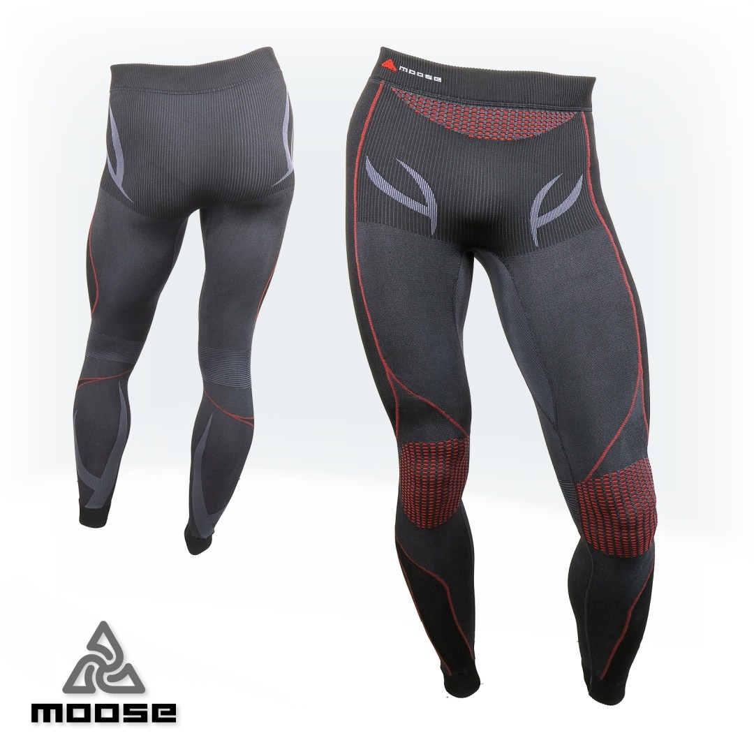EXPEDITION PANTS MEN zimní funkční prádlo Moose Šedá XS / S 1 kus