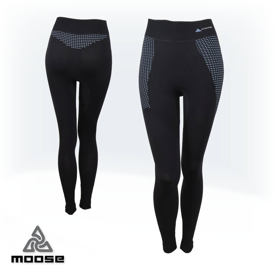 Levně SPEED PANTS LSL WOMEN seamless polokompresní termoprádlo Moose Modrá M / L 1 kus