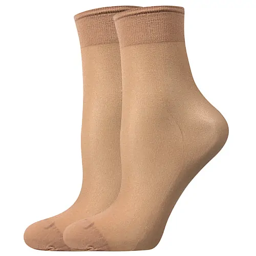 NYLON SOCKS 20 DEN punčochové ponožky Lady B - 12 párů