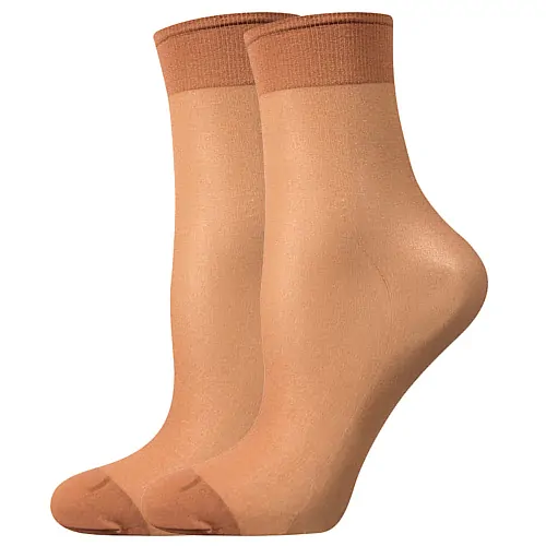 NYLON SOCKS 20 DEN punčochové ponožky Lady B - 12 párů
