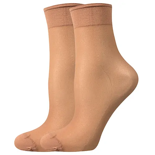 NYLON SOCKS 20 DEN punčochové ponožky Lady B - 12 párů
