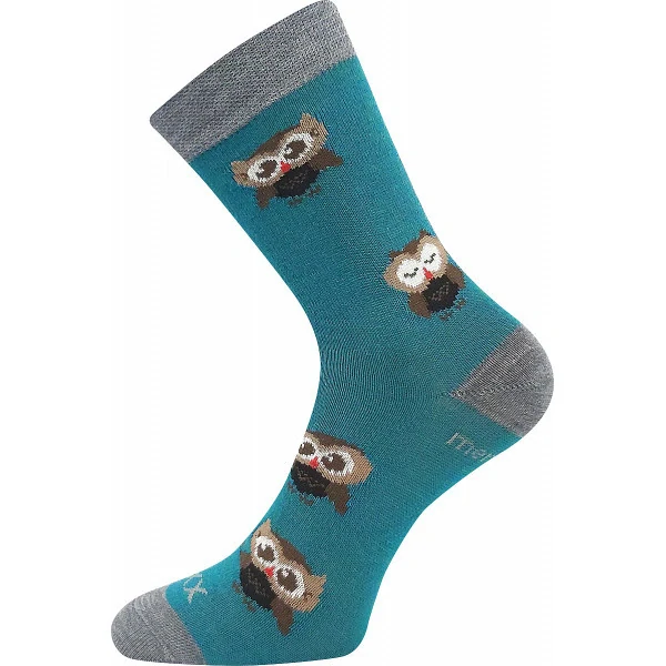 SOVIK teplé veselé merino ponožky VoXX
