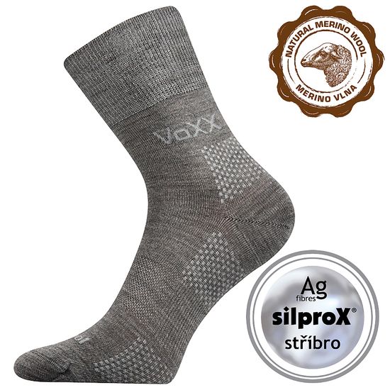 ORIONIS antibakteriální merino ponožky se stříbrem Voxx