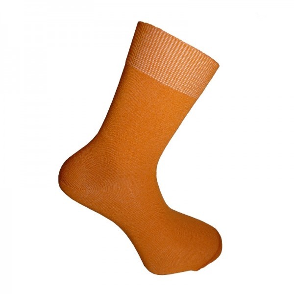 Levně COLORO bambusové barevné ponožky BAMBOX Oranžová 35-38 1 pár