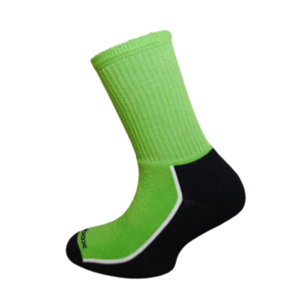 BX-3 KIDS dětské bambusové ponožky BAMBOX Tm. modrá / Zelená 31-34 1 pár