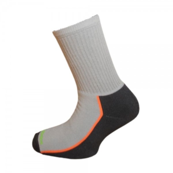 BX-3 KIDS dětské bambusové ponožky BAMBOX Sv. šedá / Tm. šedá 31-34 1 pár