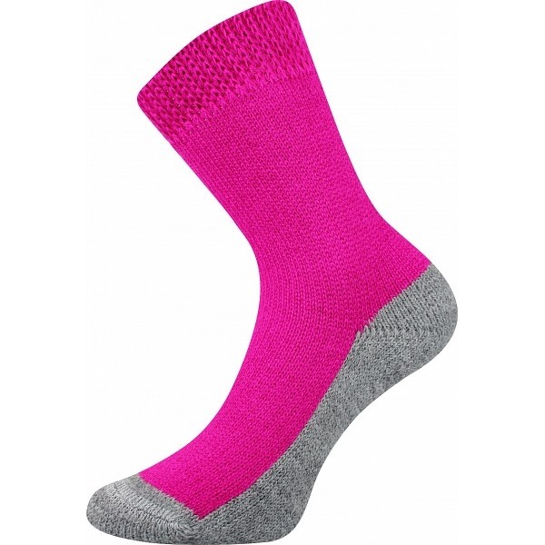 SPACÍ ponožky extra teplé Boma - CHODIDLO Fuchsia 39-42 1 pár