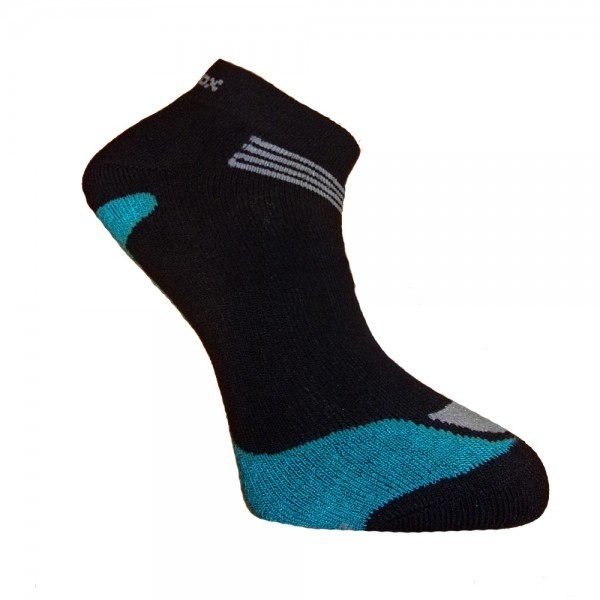BX-STR nízké bambusové ponožky BAMBOX Černá / Indigo 43-46 1 pár