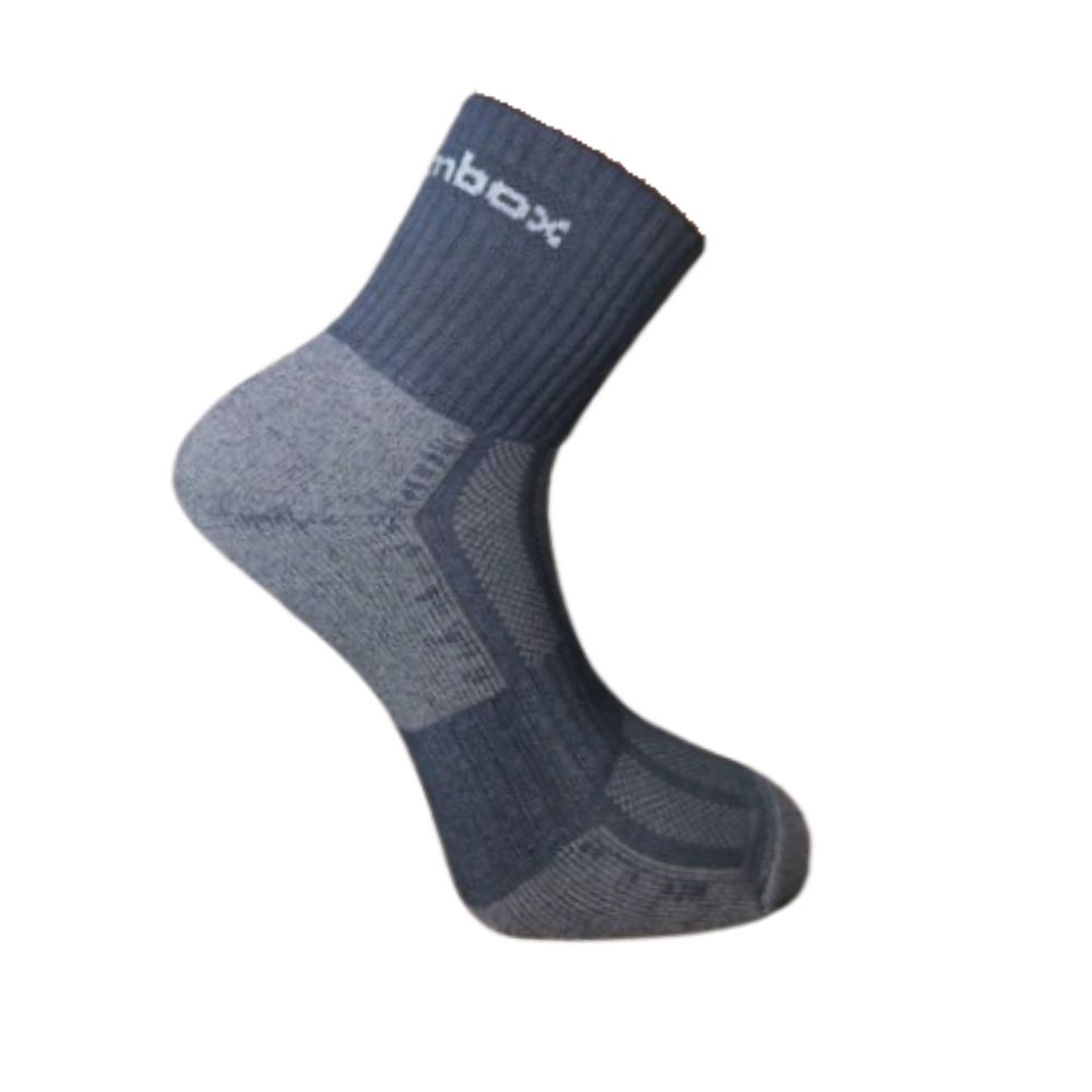 BX-BUFFALO bambusové extra funkční ponožky Bambox Tm. modrá 43-46 1 pár