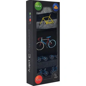 DEBOX barevné vánoční ponožky Lonka - KOLA