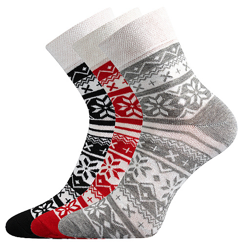 IVANA dámské barevné ponožky Boma - MIX 50