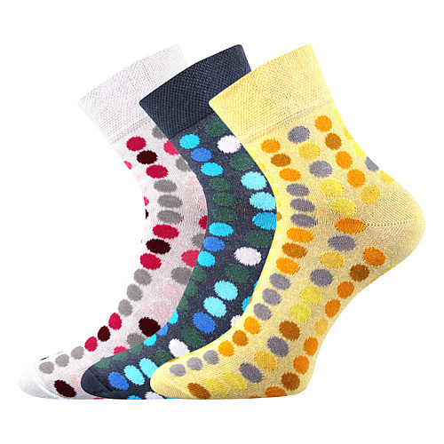 IVANA dámské barevné ponožky Boma - MIX 46