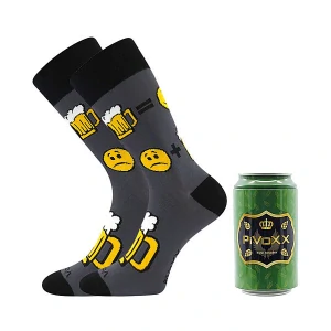 PIVoXX + PLECHOVKA pivní ponožky Voxx - vzor E