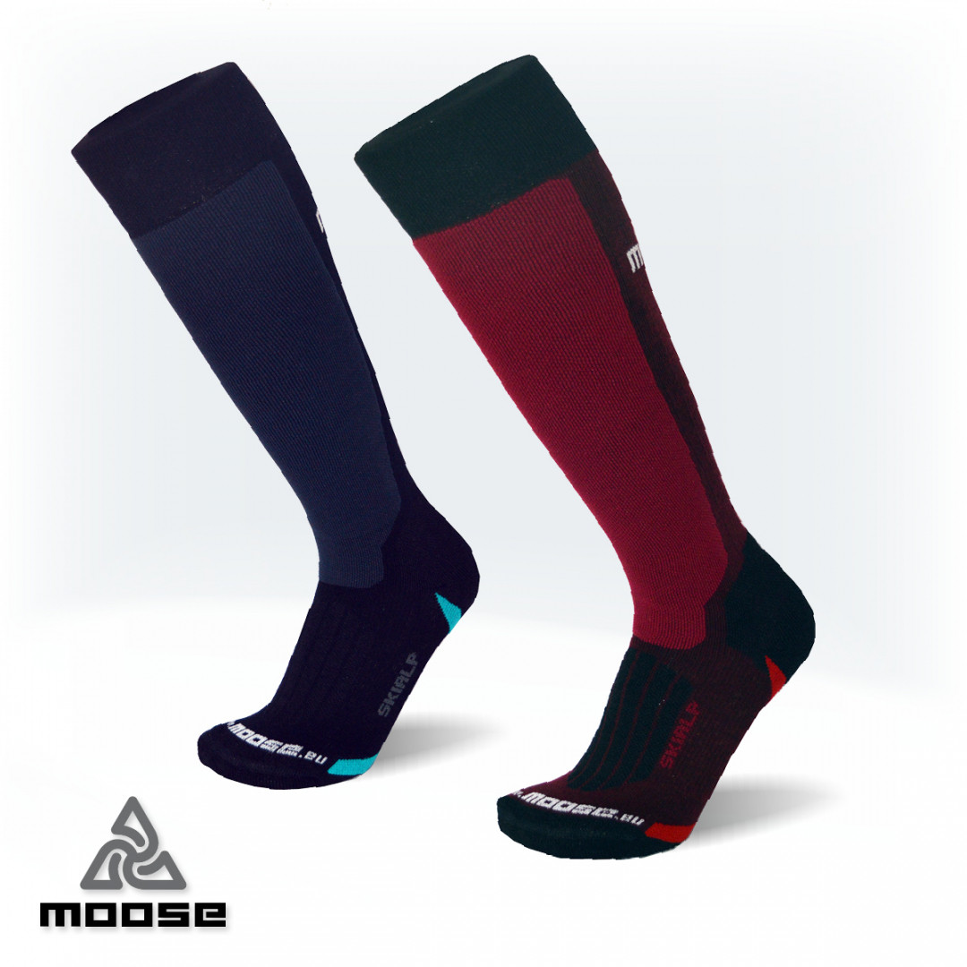 SKIALP merino celo elastické podkolenky Moose