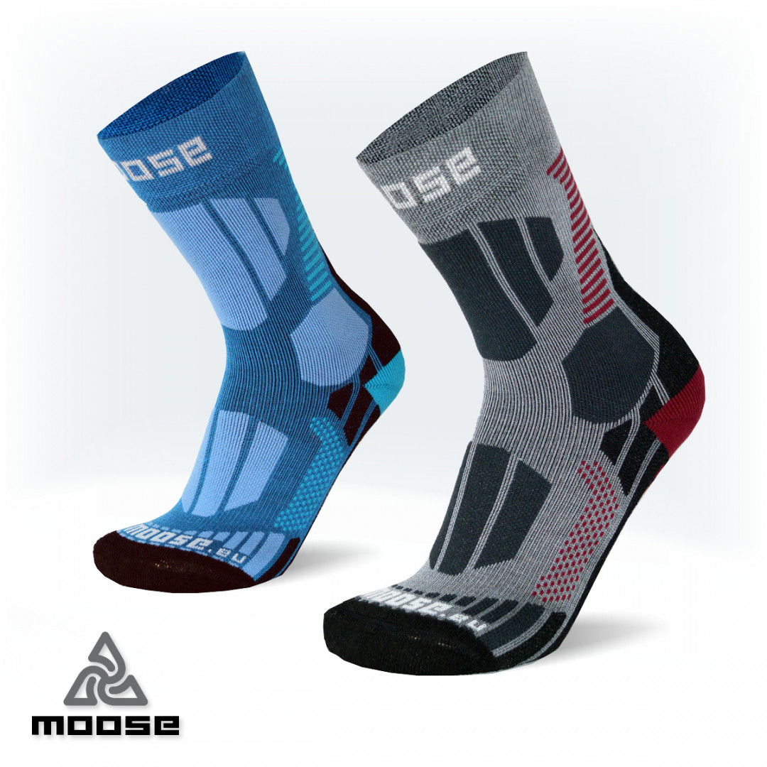 LOPPET běžkařské merino ponožky Moose