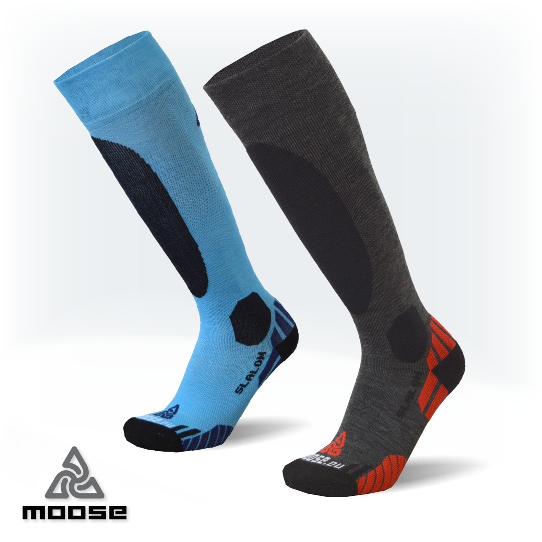 SLALOM MERINO špičkové lyžařské podkolenky Moose