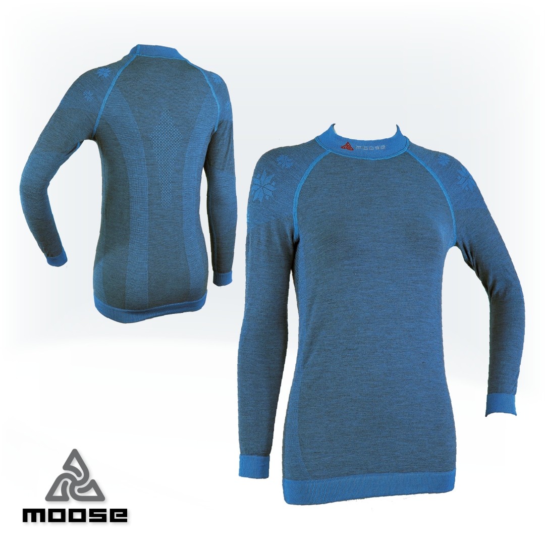 BASE MERINO TEE WOMEN teplé sportovní termoprádlo Moose