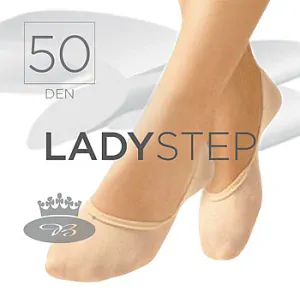 LADY STEP 2páry 50 DEN punčochové ťapky Lady B