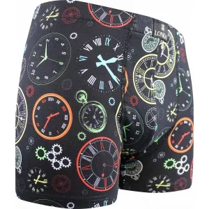 KEVIN pánské veselé boxerky Lonka - HODINY