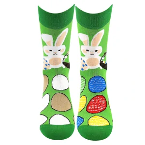 DEASTER dárkové veselé ponožky Lonka - ZAJÍC