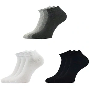 EKOS nízké jednobarevné bambusové ponožky Boma